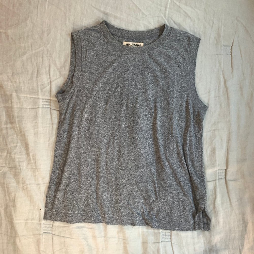 SO SOFT! Gray muscle tee